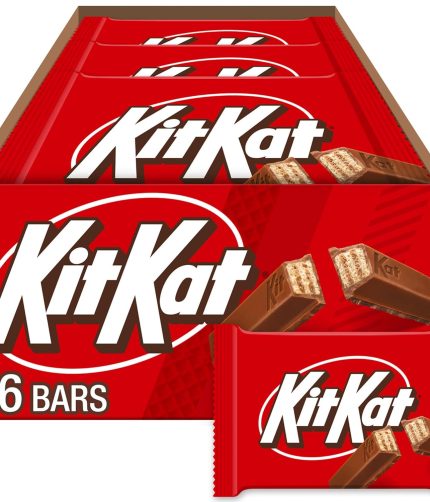 KIT KAT Milk Chocolate Wafer Snack Size, Candy Jumbo Bag, 1.5 oz (Pack of 36)