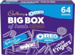 【New user benefits】M&M’s, Cadbury & OREO Big Box of Treats, 64 Assorted Chocolates and Snacks